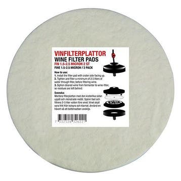 West Kin Look - filter schijf fijn 2-pack (Stoken & Brouwen), Ophalen of Verzenden, Nieuw, Overige typen