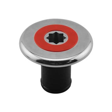 Nuova Rade Dekvuldop RVS 38 mm Lierhendel Slot voor Brandsto, Ophalen of Verzenden, Nieuw