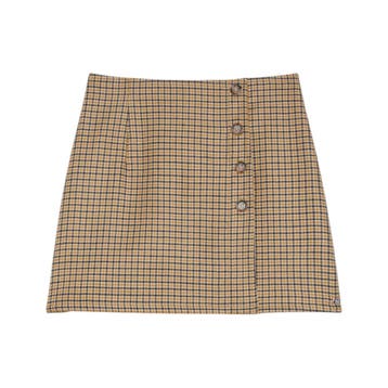 Pennyblack • wollen mini rok Rosanna • 36 (IT42), Bruin, Verzenden, Nieuw, Pennyblack