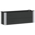 vidaXL Verhoogde plantenbak Zwart 100 x 30 x 36 cm, Verzenden, Nieuw, Minder dan 60 cm, 30 tot 60 cm