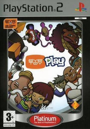 Eye Toy Play (platinum) (PlayStation 2), Verzenden, Gebruikt