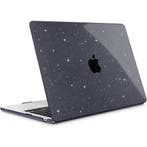 Macbook Air 2022 Hoesje - 13.6 inch - Glitter Zwart, Ophalen of Verzenden, Nieuw