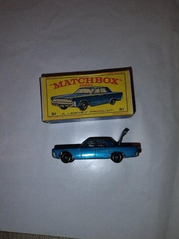 Matchbox - Modelauto - Lincoln Continental N°31, Nieuw
