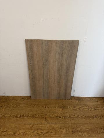 Nieuw Tafelblad HPL (120x80 cm) - TB1137 Vintage/Café, Ophalen, Nieuw