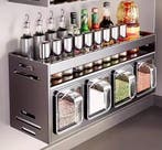 RVS Wand Kruidenrek – Ruimtebesparend en Duurzaam Design, Huis en Inrichting, Keuken | Keukenelementen, Verzenden, Nieuw