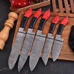 Keukenmes - Chefs knife - Pakka-hout, hars en handgemaakt