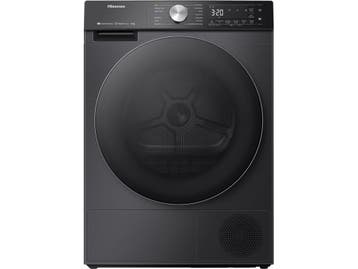 Hisense DH5S102BB - Warmtepompdroger - 10 kg - Zwart, Verzenden, Zo goed als nieuw