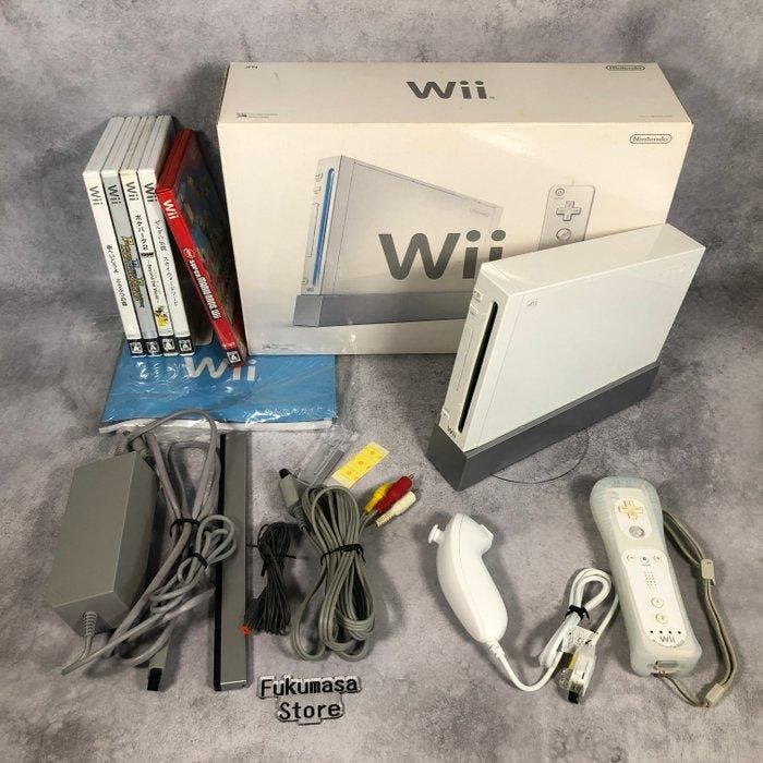Nintendo - Wii - Nintendo Wii Console White Box Bundle Games, Spelcomputers en Games, Spelcomputers | Overige Accessoires