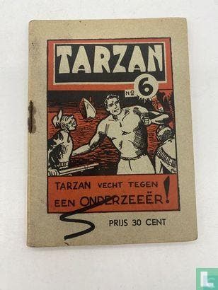 Tarzan vecht tegen een onderzeeër - 1947, Boeken, Eén stripboek, Verzenden, Gelezen, Draak, Nico.