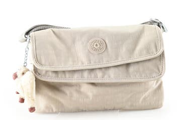 Kipling Schoudertas Beige, Verzenden, Zo goed als nieuw, Beige