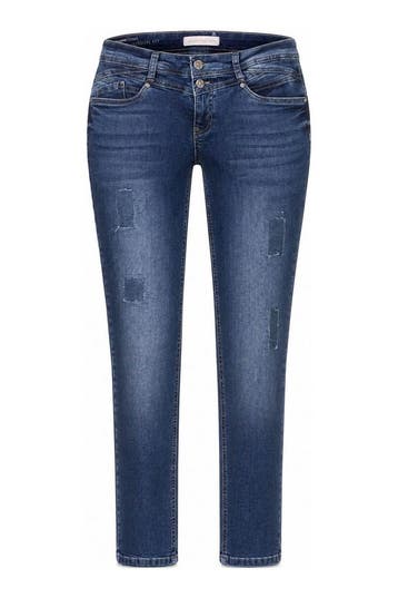 Street One Broek in maat 27 Blauw, Kleding | Dames, Street One, Verzenden, Zo goed als nieuw, Blauw