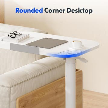 Laptoptafel - Bijzettafel - Verstelbaar - H5W - 60x40cm - Wi, Verzenden, Zo goed als nieuw