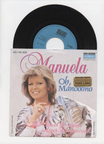 Manuela – Oh, Mandolino / Hab Dank Für Deinen Schönen Blume, Ophalen of Verzenden, Nieuw in verpakking