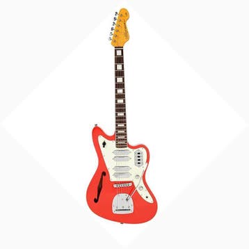 Vintage REVO Surfmaster Quad Firenza Red, Ophalen of Verzenden, Nieuw, Solid body, Overige merken