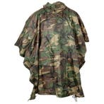MFH Poncho, Rip Stop, woodland, 144 x 223 cm, Caravans en Kamperen, Regenkleding, Ophalen of Verzenden, Nieuw, Regenponcho, Heren