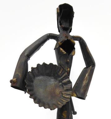 Giovanni Grittani (1922-2014) - sculptuur, La Dama con
