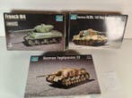 Maquette - Maquettes blindés WWII 1/72 Trumpeter (x3) –, Nieuw