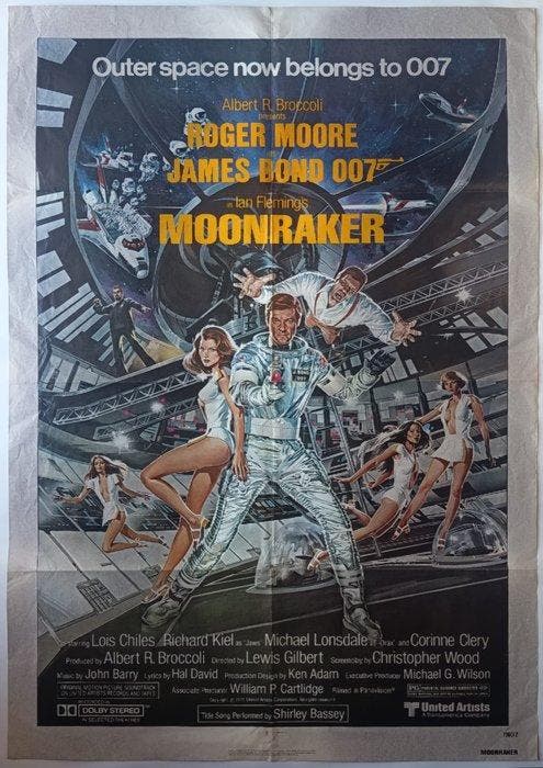 Daniel Goozee - James Bond 007: Moonraker - Rare !! 1979, Verzamelen, Film en Tv