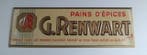 Pains DEpices G.Renwart - Peperkoeken - Reclamebord -