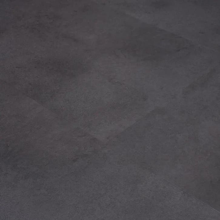 FLOER Tegel Click PVC FLR-3802 Betonlook Zwart PVC, Huis en Inrichting, Stoffering | Vloerbedekking, Overige typen, Zwart, Nieuw