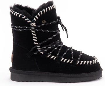 Warmbat Waturra Vrouwen Laarzen - Zwart - Maat 37 (Schoenen), Verzenden, Nieuw