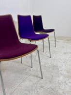 Stoel met houten kuip stapelbaar diverse kleuren, Receptie of Entree, Ophalen of Verzenden, Gebruikt, Stoel