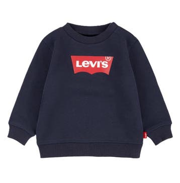 Levis Batwing sweater crewneck donker blauw baby - 80, Ophalen of Verzenden, Nieuw