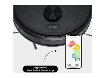 ZOEF ROBOT Bep 5.0 met dweilsysteem - Robot stofzuiger, Witgoed en Apparatuur, Verzenden, Nieuw
