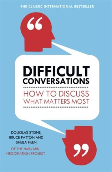 Difficult Conversations 9780670921348, Verzenden, Zo goed als nieuw