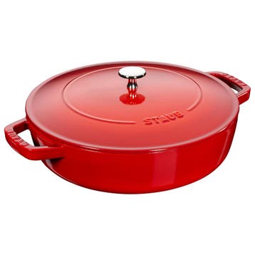 GGM Gastro | STAUB | BRAISERS - Sauteerpan met Chistera Drop, Verzenden, Nieuw in verpakking