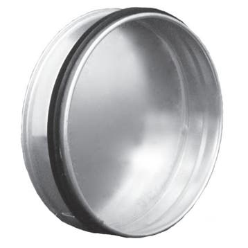 Deksel met afdichtingsrubber voor spirobuis Ø 180mm, Verzenden, Nieuw