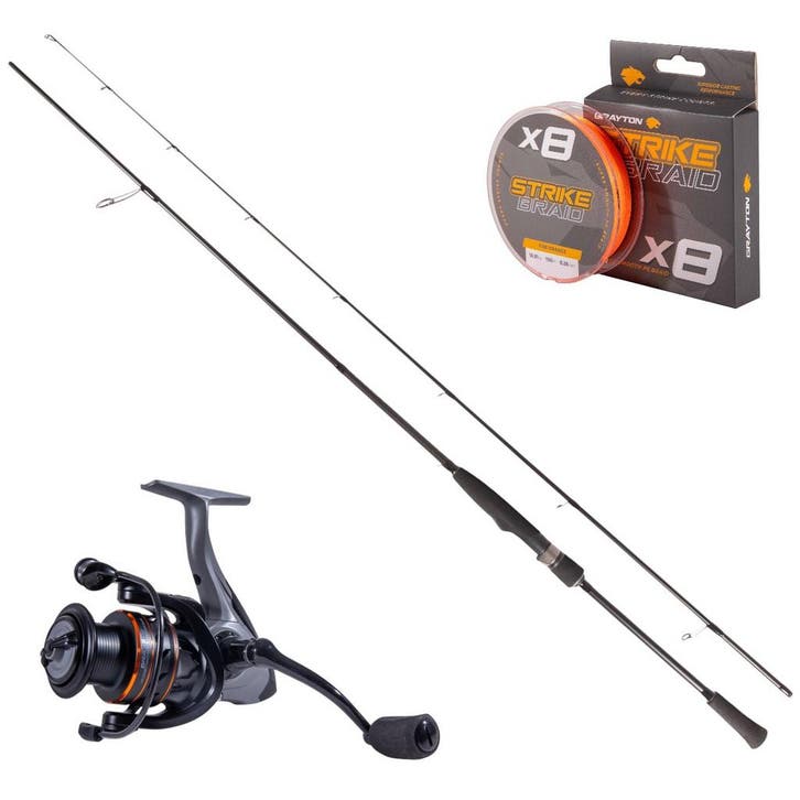 Grayton Prey Dropshot & Light Jig Set 2.10m (7-21g), Watersport en Boten, Hengelsport | Algemeen, Nieuw, Verzenden