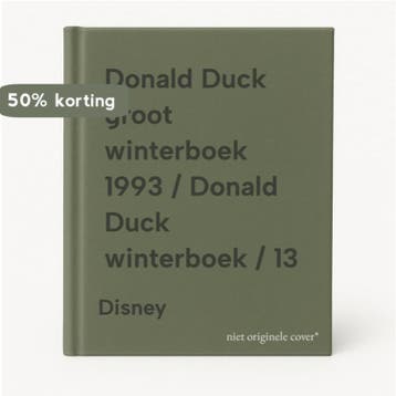 Donald Duck groot winterboek 1993 / Donald Duck winterboek /, Verzenden, Gelezen, Disney