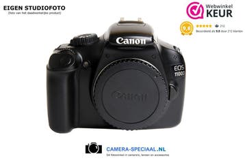 Canon EOS 1100D digitale camera met 12 maanden garantie, Ingebouwde flitser, Spiegelreflex, Canon, Ophalen of Verzenden