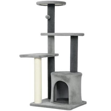 Krabpaal 103 Cm Met Kattenhol, Platforms, Sisal Krabpalen, P, Diversen, Verzenden