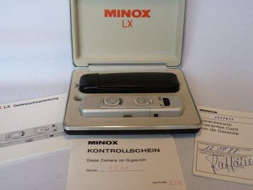 Minox LX chrome (1978) Spioncamera, Nieuw