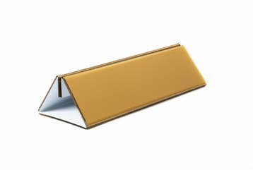 21cm - Gouden Menukaarthouder / Acrylglas Houder / Stand...