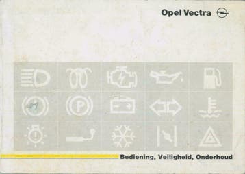 1991 Opel Vectra instructieboekje handleiding Nederlands, Auto diversen, Verzenden