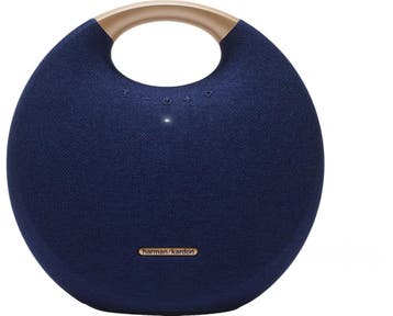 Harman Kardon Onyx Studio 5 - Bluetooth Speaker - Blauw/Goud, Verzenden, Zo goed als nieuw