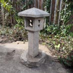 Pedestal tuinlantaarn Firefly ontwerp - Steen, Graniet -