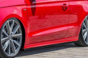 Side skirts Diffuser voor Audi A1 8X S line / A1 8X Facelift, Ophalen of Verzenden