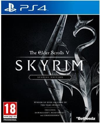 The Elder Scrolls V: Skyrim Special Edition (Remastered) PS4, 1 speler, Ophalen of Verzenden, Zo goed als nieuw, Vanaf 12 jaar
