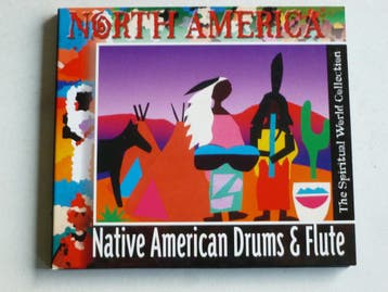 North America - Native American Drums & Flute (oreade), Ophalen of Verzenden, Zo goed als nieuw