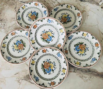 Villeroy & Boch - Bord (6) - Porselein, Antiek en Kunst