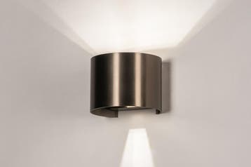 Rietveld Wandlampen - Bruin - Brons, Aluminium, Verzenden, Nieuw