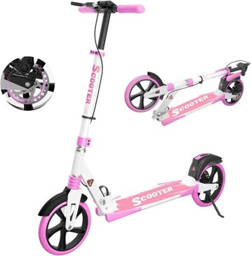 Kickscooter 200mm wielen - Roze | Laatste Stuk!, Fietsen en Brommers, Ophalen of Verzenden, Zo goed als nieuw, Gewone step, MEE GOO