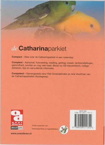 De Catharina parkieten / Over Dieren / 131 9789058211354, Verzenden, Gelezen