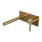 Brauer Gold Carving Inbouw Wastafelmengkraan met Rechte, Ophalen of Verzenden, Nieuw