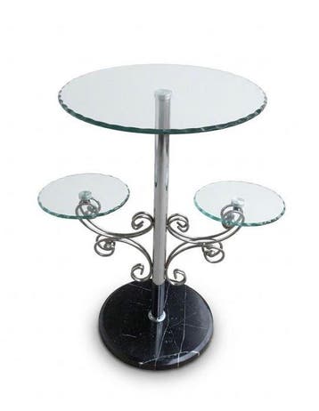 Bijzettafel - Cromato - 3 planken