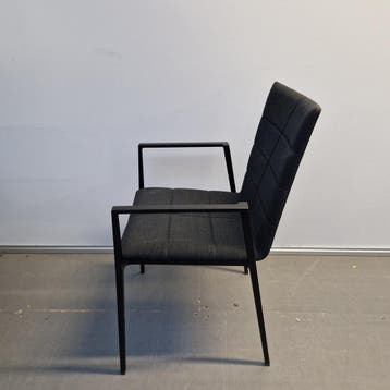 Lammhults kantoorstoel - donkergrijze stof (alleen per set), Huis en Inrichting, Stoelen, Ophalen of Verzenden, Nieuw